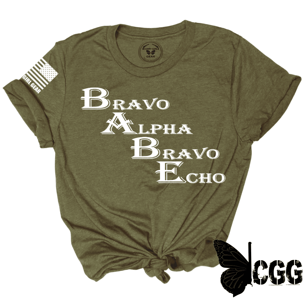 Babe Tee Xs / Olive Unisex Cut Cgg Perfect Tee