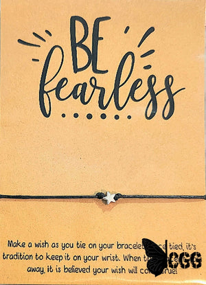 Be Fearless Wishlet Black