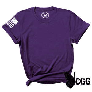 Cgg Wholesale Unisex Cut Tee Xs / Purple Perfect