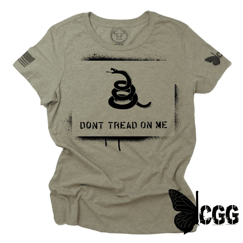 Dont Tread On Me***Jan 2023 Club Tee Xs / Latte Womens Cut